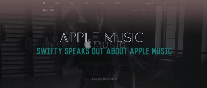 Taylor Swift and Apple Music 